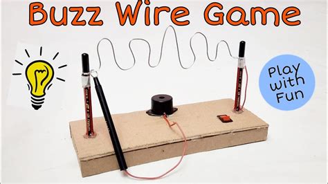 buzz wire game|How To Make A Buzz Wire Game .